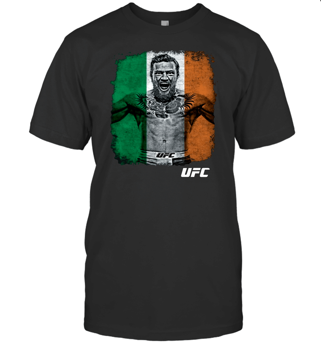 UFC Men's Conor McGregor Flag T-Shirt