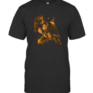 UD Gate Steven Tyler Singing Aerosmith Band Logo T-Shirt