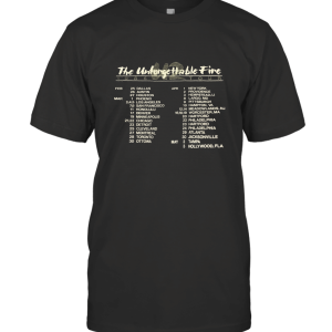U2 The Unforgettable Fire 1985 TS T-Shirt