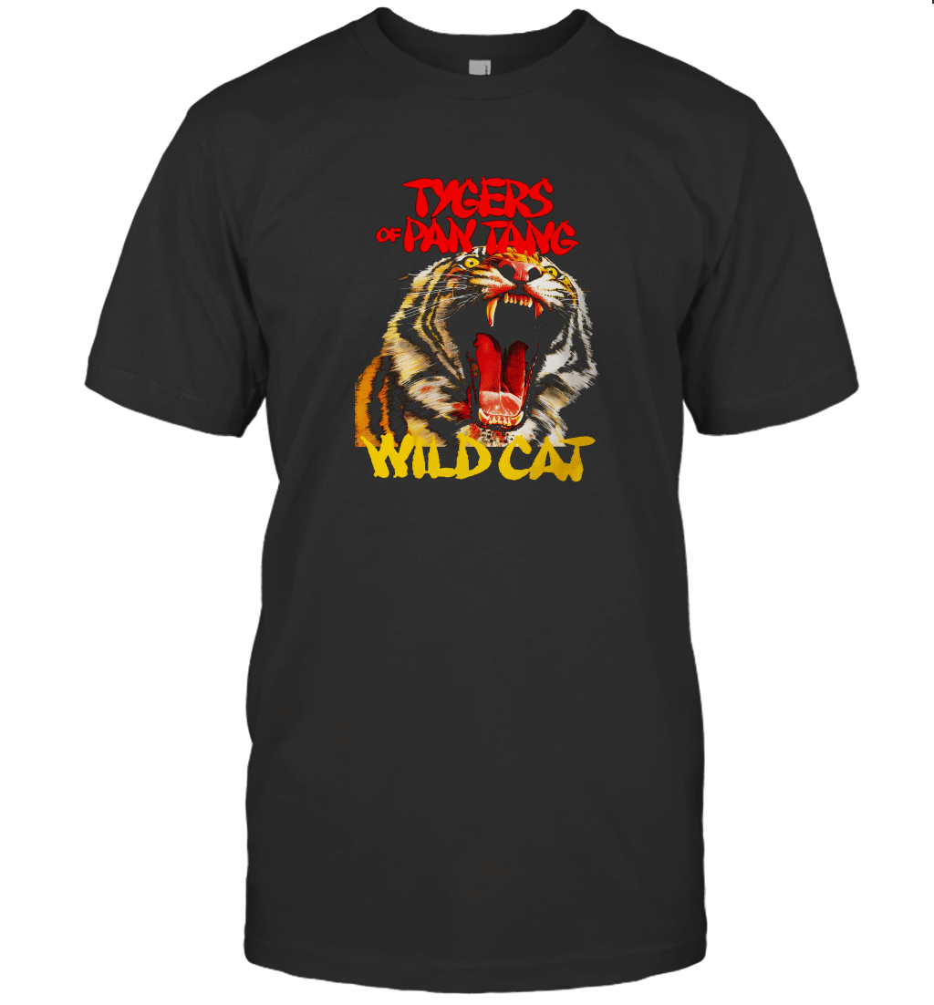 Tygers of Pan Tang Wild Cat 1980 NWOBHM Premium T-Shirt