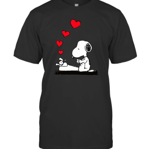 Typing Love Funny T Shirt T-Shirt