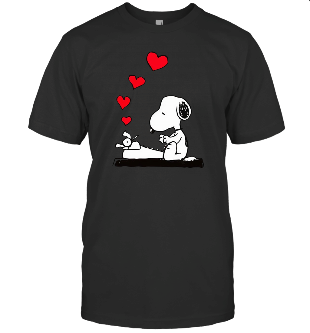 Typing Love Funny T Shirt T-Shirt