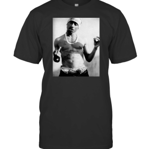 Tupac t shirt black and white T-Shirt
