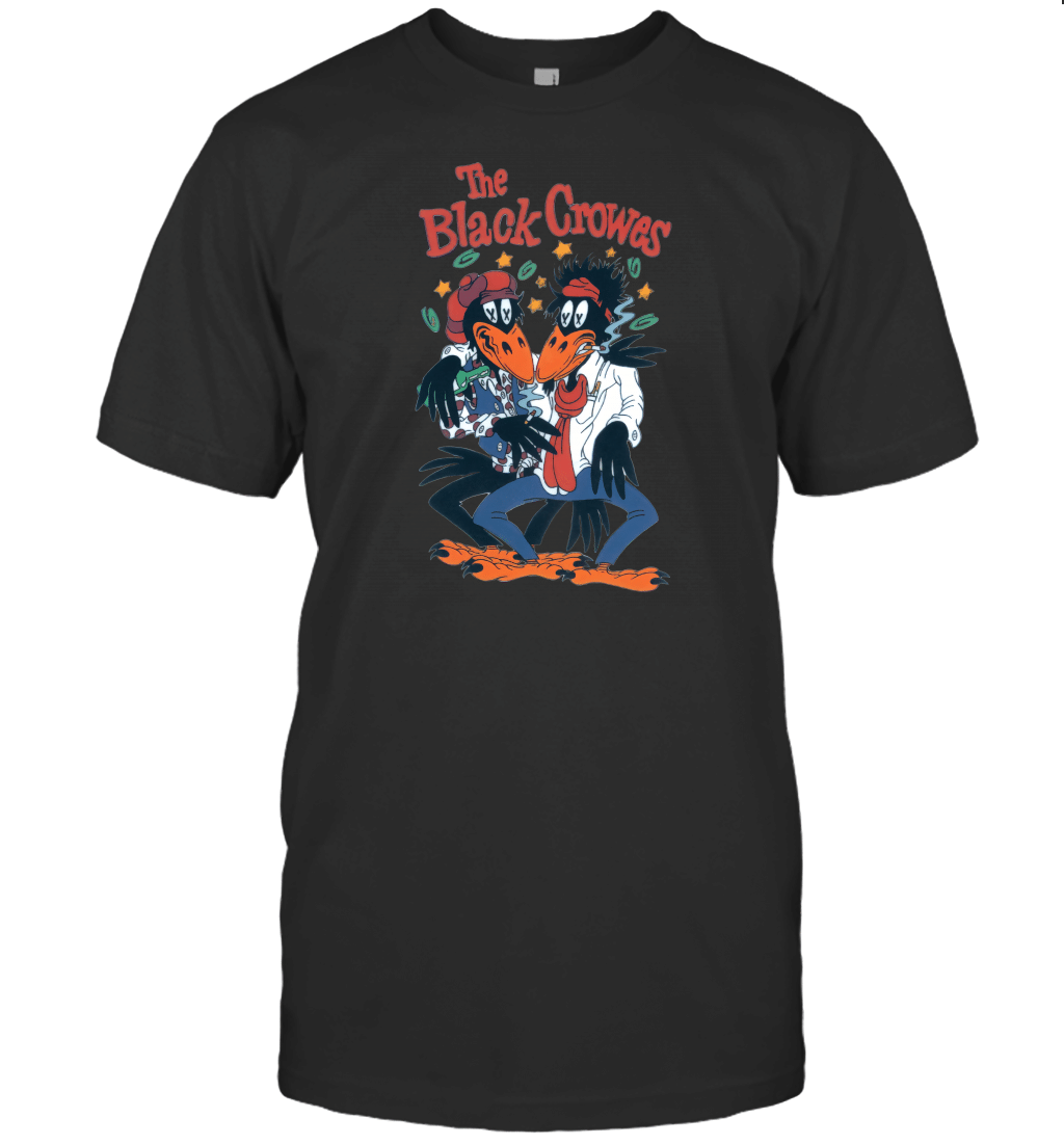 TRUOC 1989 Black Crowes Shake Your Money Maker front T-Shirt