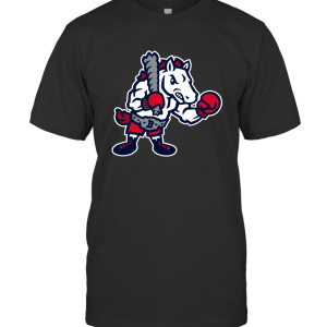Topory Binghamton Rumble Ponies Baseball T-Shirt