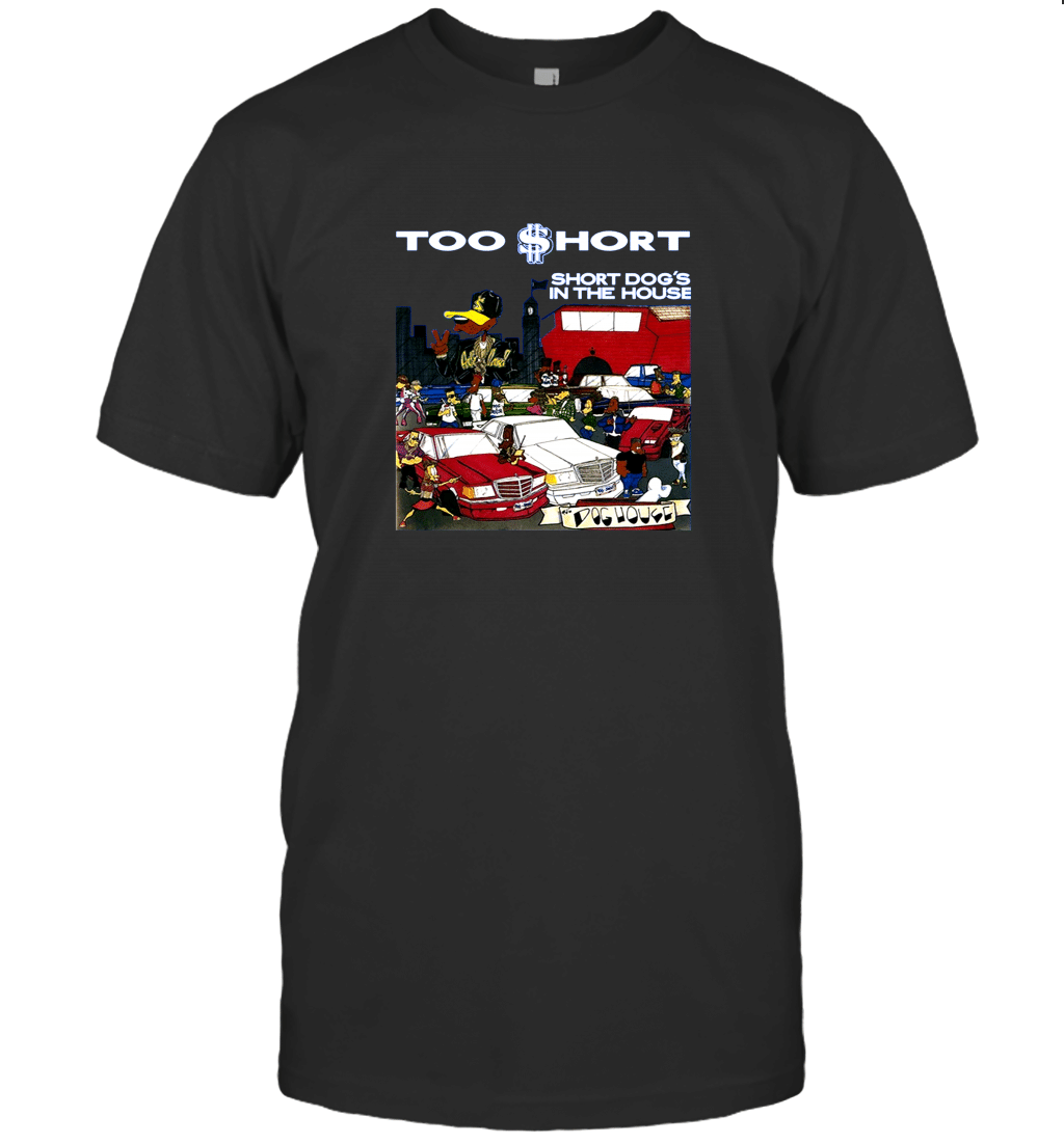 Too Short Men's Short Dog's in The House T-Shirt