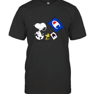 Todd snyder Champion Peanuts Snoopy Woodstock Flag T-Shirt