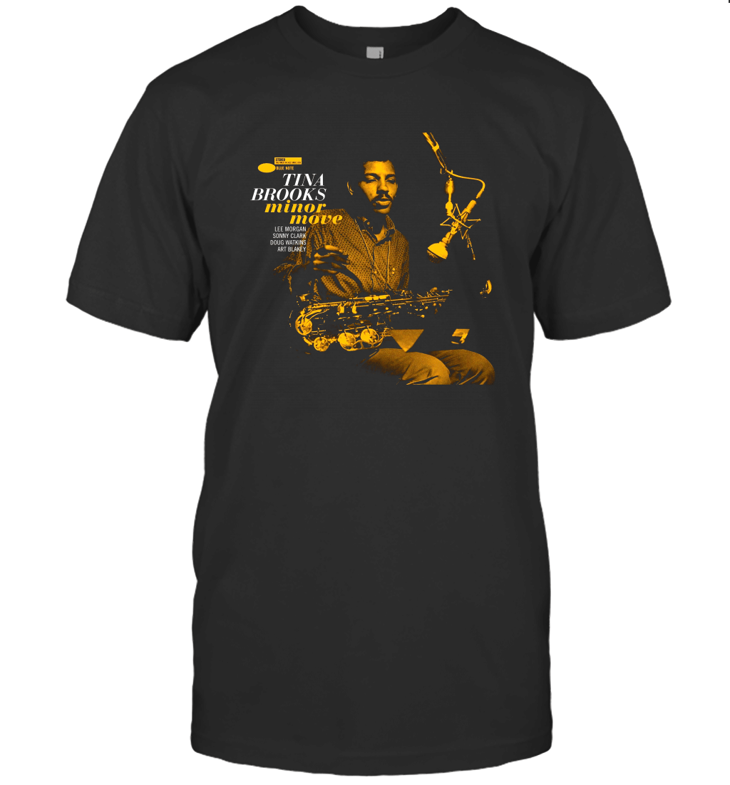 Tina Brooks Minor Move Blue Note Tone Poet Series T-Shirt