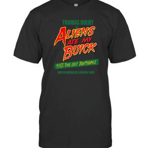 Thomas Dolby in Alien Ate My Buck 80s TS T-Shirt
