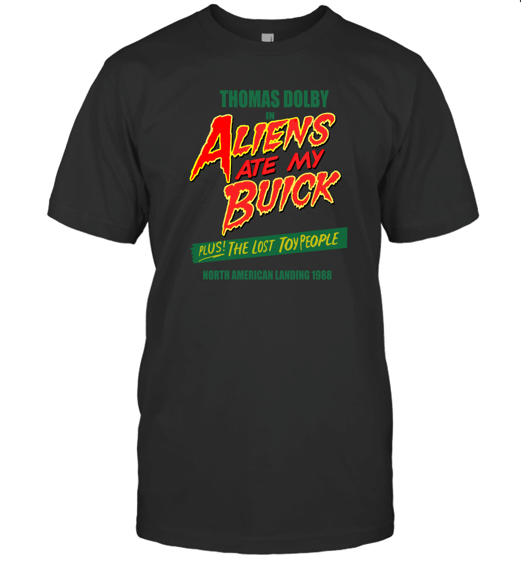Thomas Dolby in Alien Ate My Buck 80s TS T-Shirt