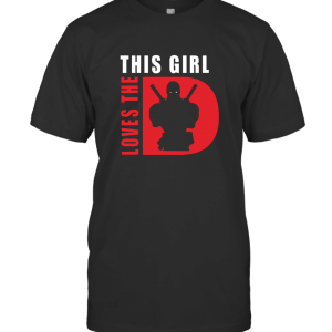 This Girl Loves The Deadpool T Shirt Deadpool T-Shirt