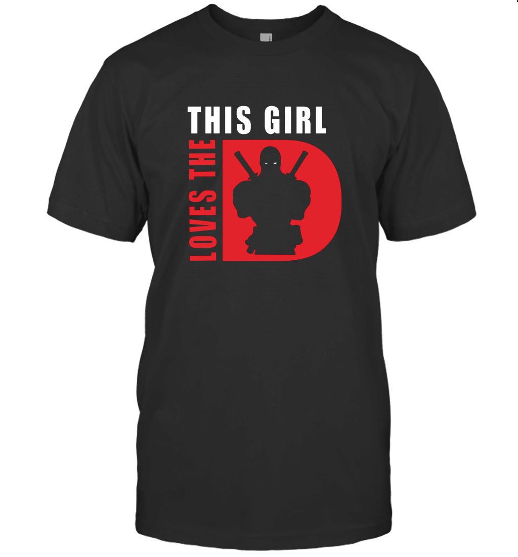 This Girl Loves The Deadpool T Shirt Deadpool T-Shirt