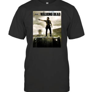 The Walking Dead Rick Grimes Poster Logo T-Shirt
