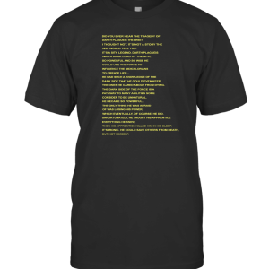 The Tragedy of Darth Plagueis the Wise T-Shirt