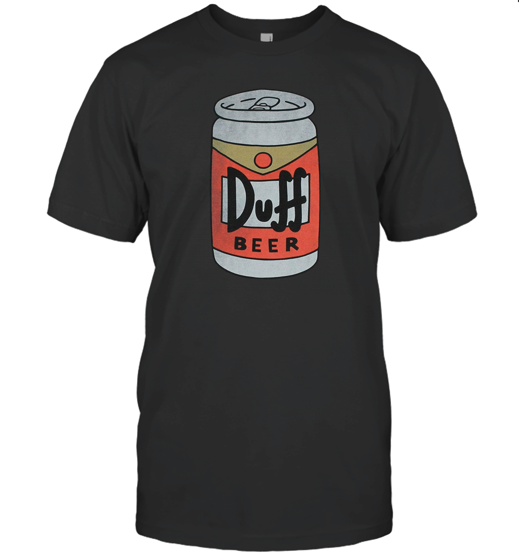 The Simpsons Mens Simpsons Duff Beer T-Shirt