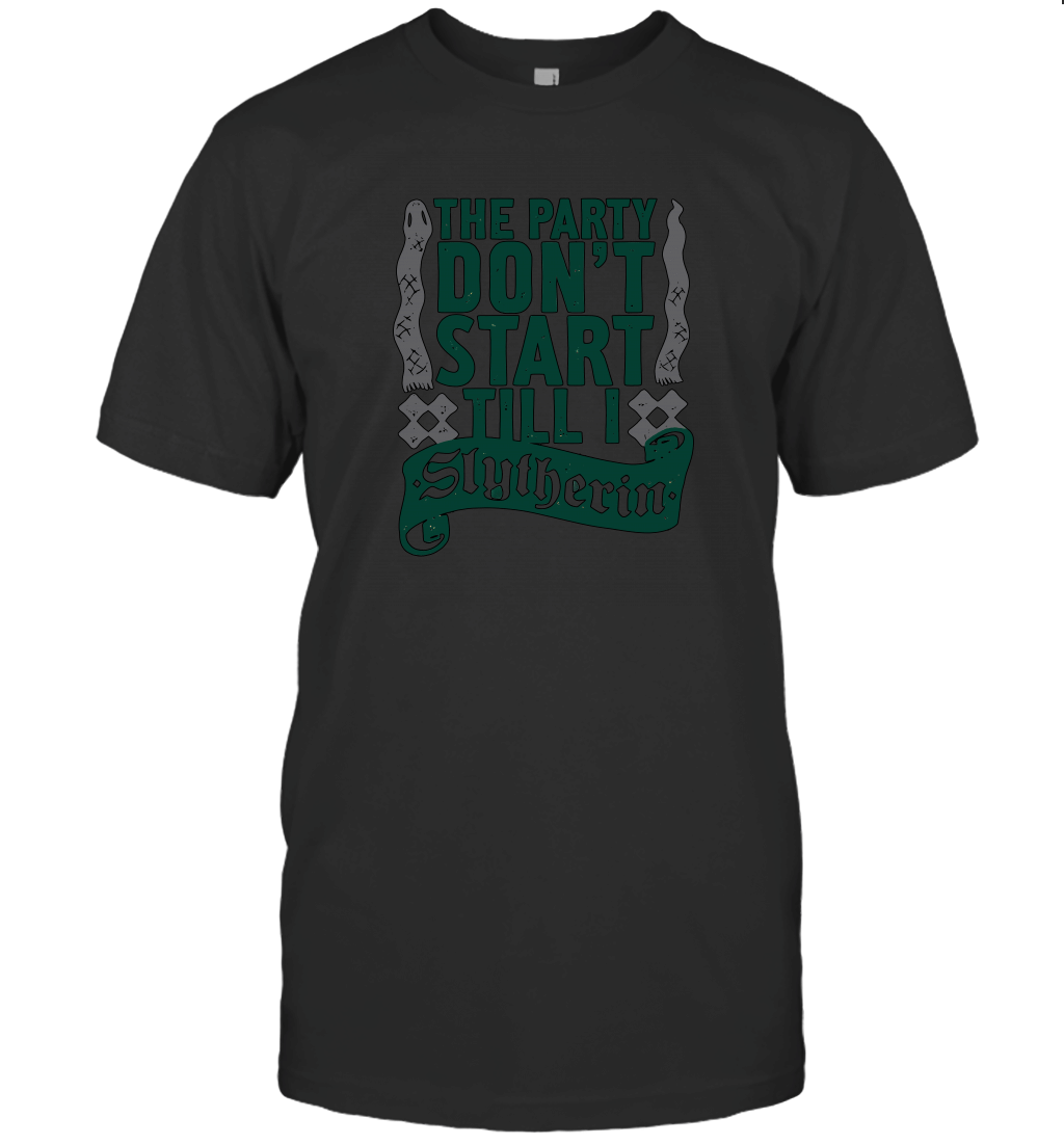 The Party Don't Start Till I Slytherin 5912 T-Shirt