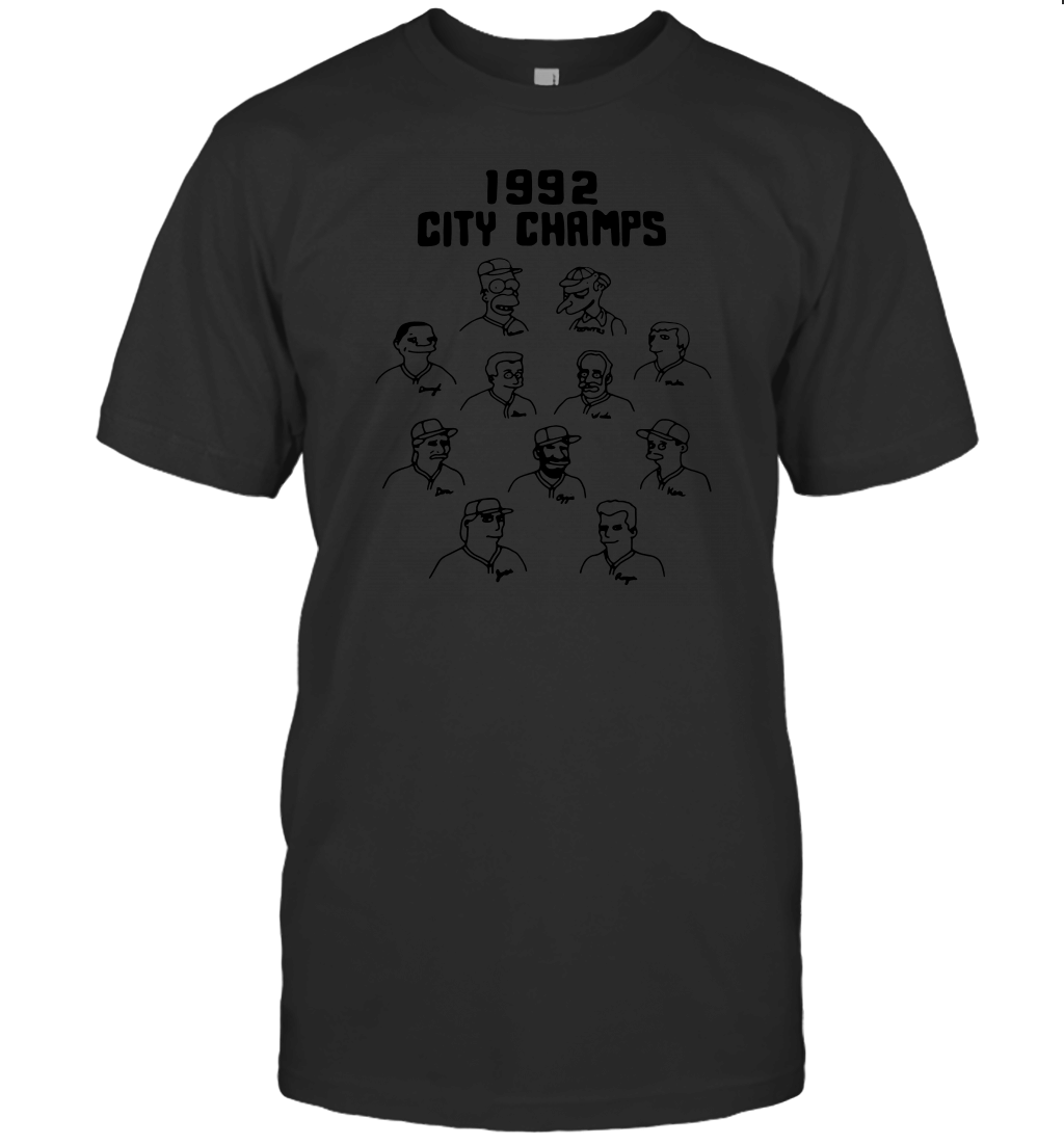 THE SIMPSONS 1992 CITY CHAMPS T-Shirt