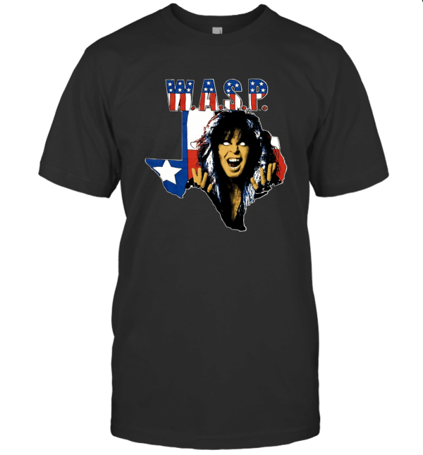 W A S P Blind In Texas World Domination TT T-Shirt