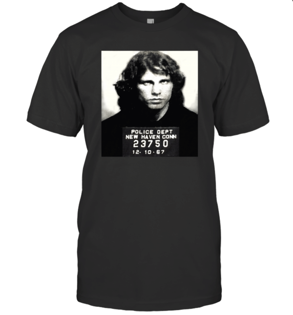 Vtg. Jim Morrison Mugshot T-Shirt