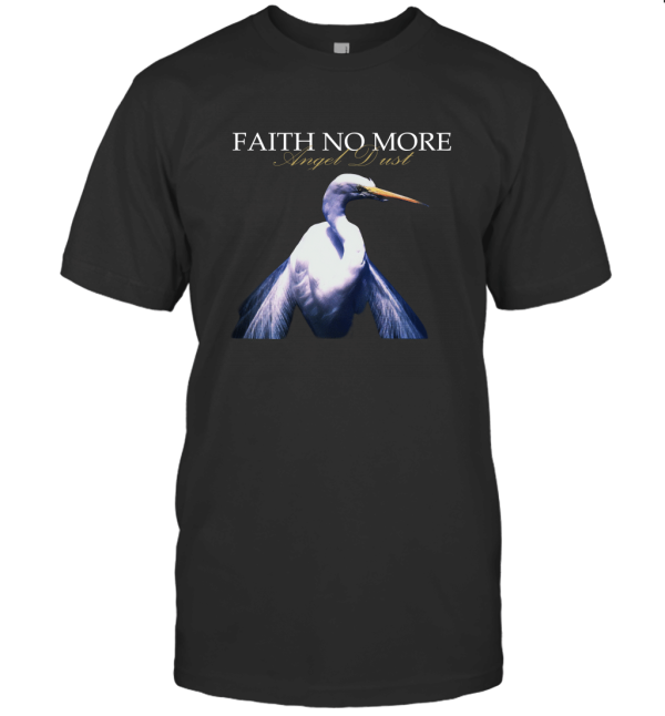VTG Faith No More Touring On Angel Dust In 93 black T-Shirt