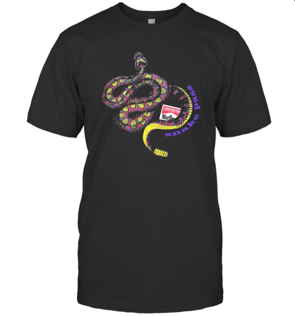 VTG 1990s Marlboro Snake Pass Pocket T-Shirt