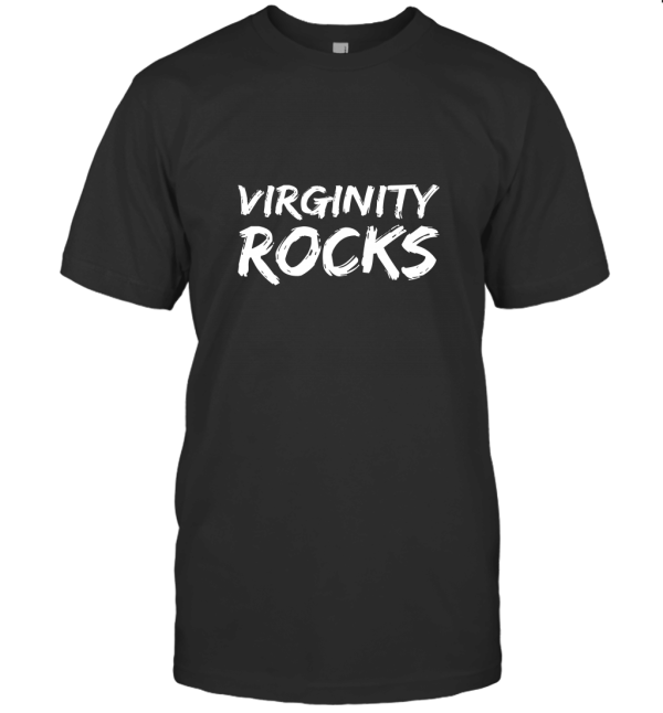 Virginity Rocks Funny Cool T-Shirt