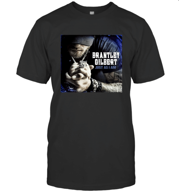 Womens Brantley Gilbert Just As I Am Music Band Lightweight T-Shirt