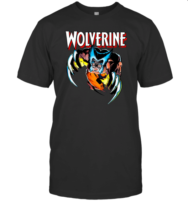 Wolverine Marvel Comics Attack T-Shirt