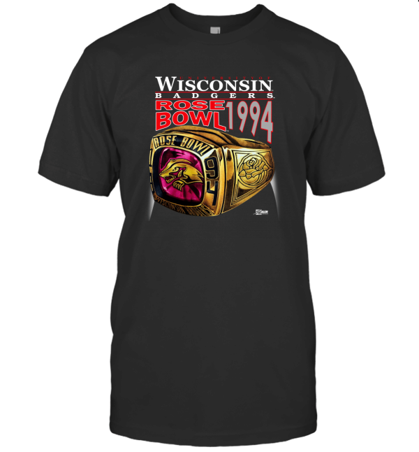 WISCONSIN BADGERS ROSE BOWL T-Shirt