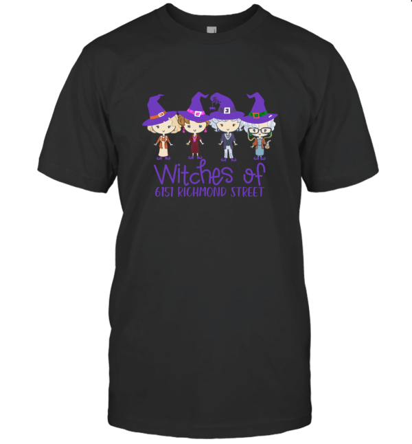 Witches Of 6151 Richmond Street Golden Girls T-Shirt