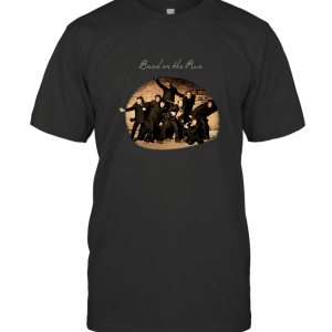 WINGS Paul Mccartney Band On The Run T-Shirt
