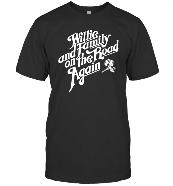 Willie Nelson and Family On The Road Again T-Shirt