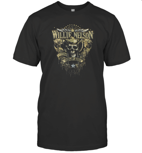 Willie Nelson Outlaw Music T-Shirt