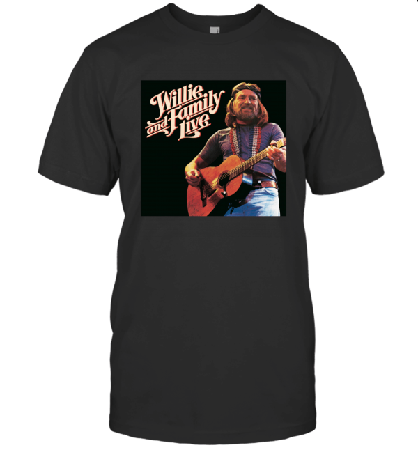 Willie Nelson Willie and Family Live T-Shirt
