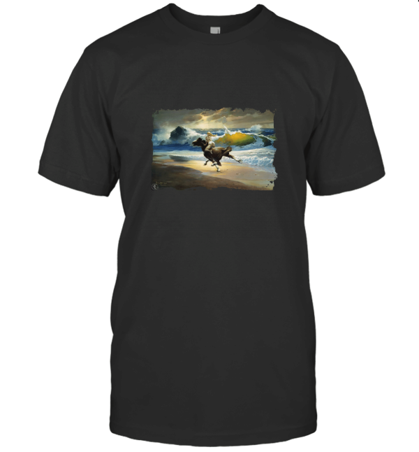 Wild Ride by Frank Frazetta Art T-Shirt