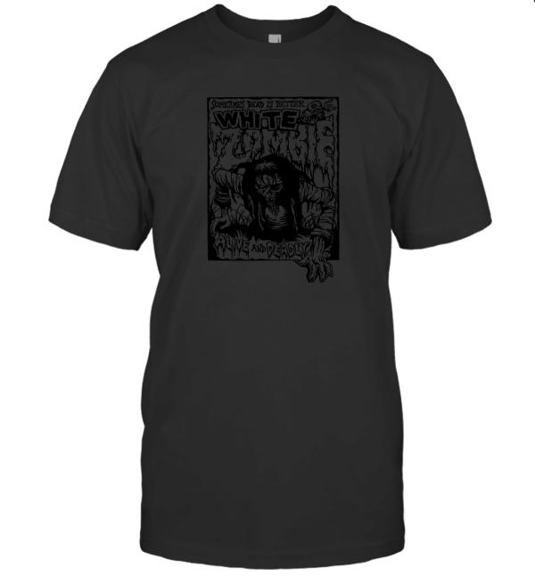 White Zombie Alive T-Shirt
