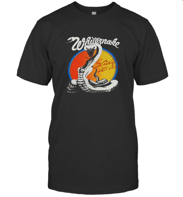 Whitesnake Slide It in Tour Concert T-Shirt