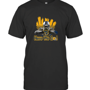 West Virginia Mountaineers Here We Go T-Shirt