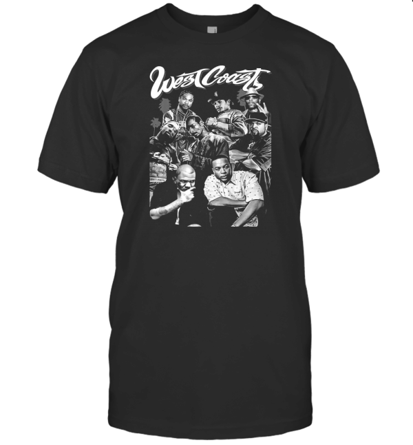 Westcoast Gangsta Rap Mens Heavyweight T-Shirt