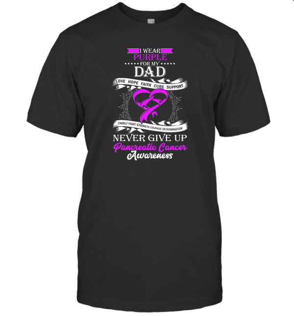 Wear Purple For My Dad T-Shirt