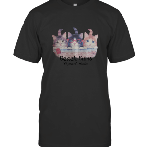 90s Cat Beach Bums Tee T-Shirt