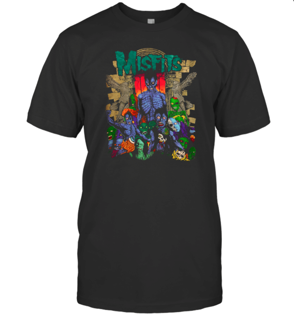 90s Misfits Band Tshirt Earth A.D T-Shirt