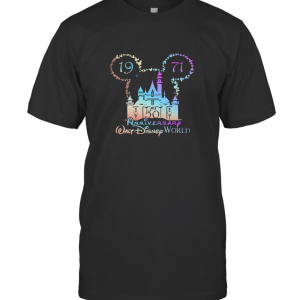 1971 2021 DW 50TH ANNIVERSARY SHIRT WDW SHIRT DISNEYLAND T-Shirt