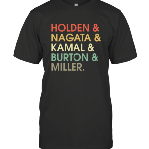 The Expanse Roll Call Shirts Holden Nagata Kamal Burton And Miller T-Shirt