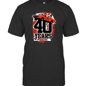 The Dukes of Hazzard 40 Years 1979 2019 T-Shirt