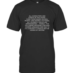 South Park Disclaimer T-Shirt