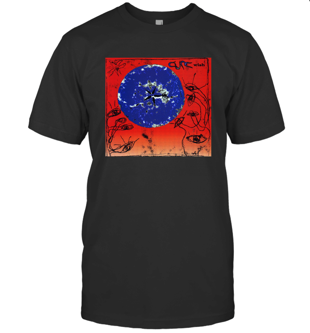 The CURE Wish 1992 tour T-Shirt