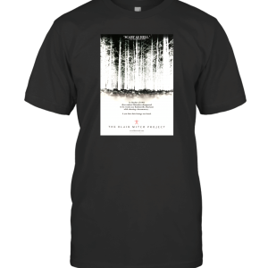 The Blair Witch Project Cool Vintage 90's Movie Poster T-Shirt