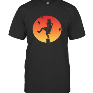 The Black Knight Monty Python Holy Grail Karate T-Shirt