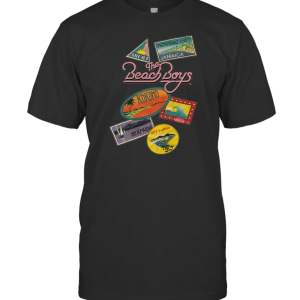 The BEACH BOYS BLACK T-Shirt